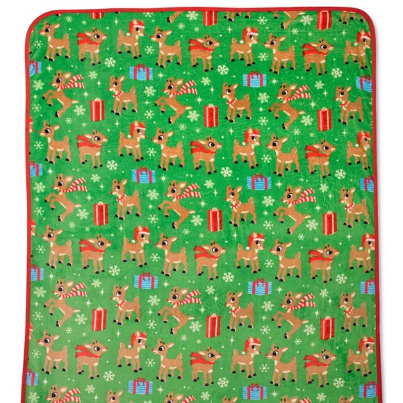 Franco Manufacturing Co TRAVELBKT W/HAT RUDOLPH BASIC 2 pc holiday set - Picture 3 of 5